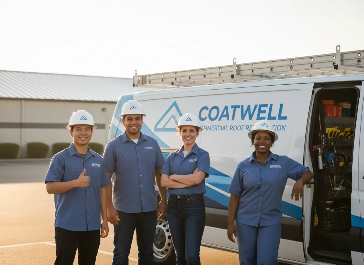 Commercial roof coating company in Weiser, ID